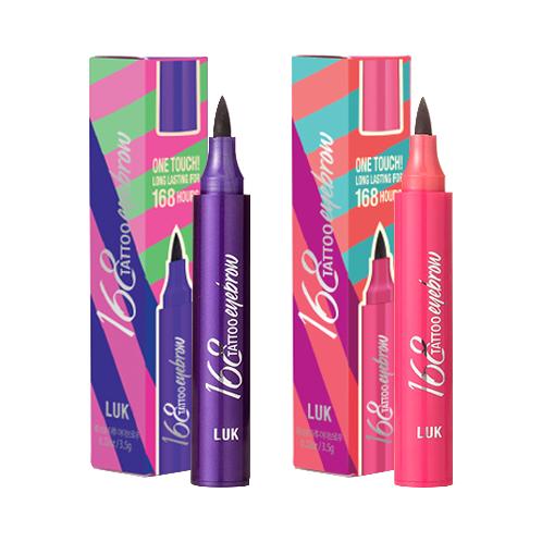 LUK 168 TATTOO EYEBROW 3.5g Dark Brown / Natural Brown Make-up Market type